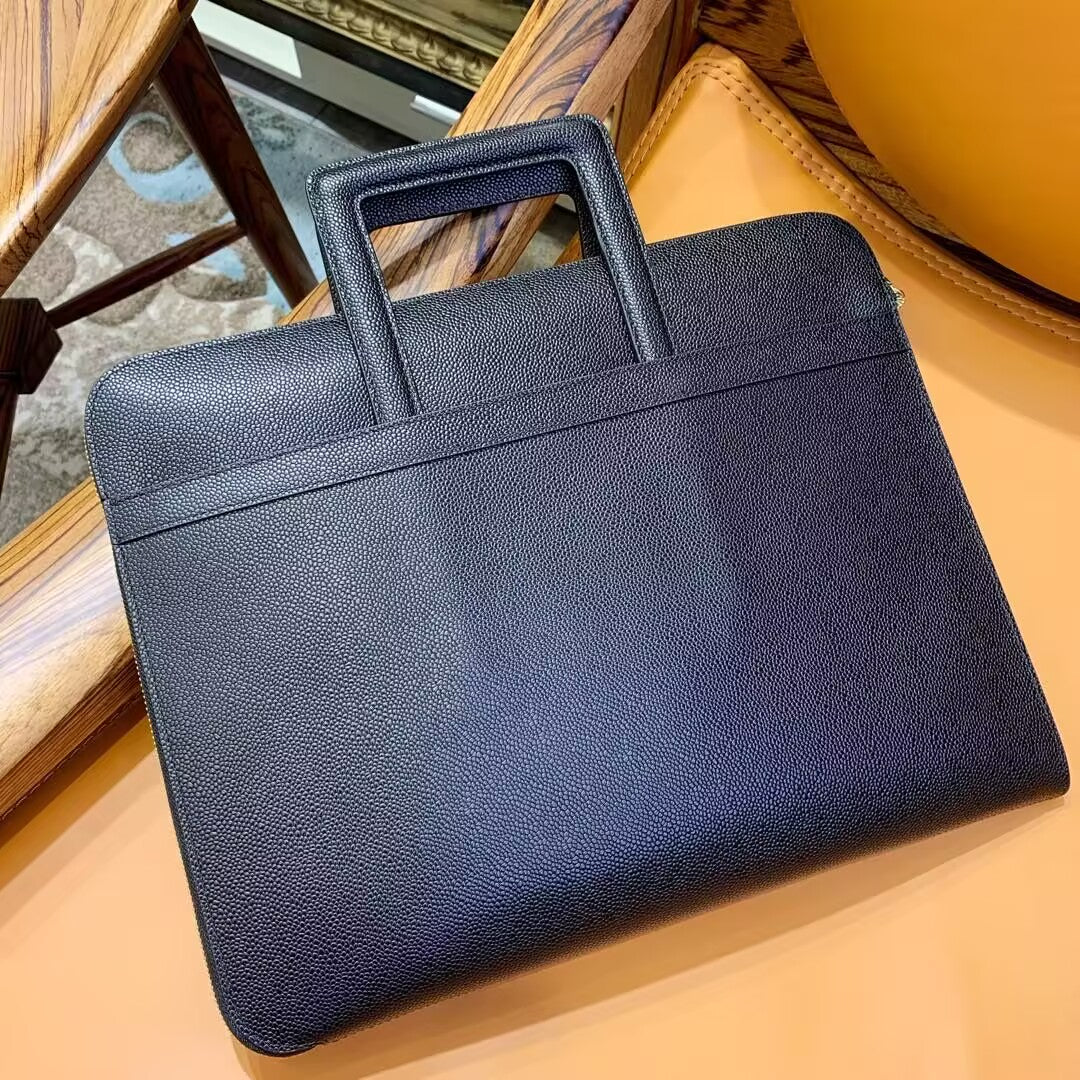 2025  Top-grade leather briefcase