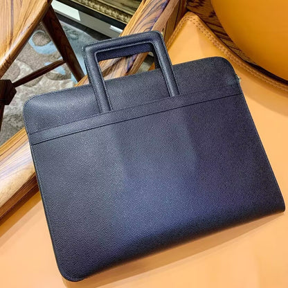 2025  Top-grade leather briefcase