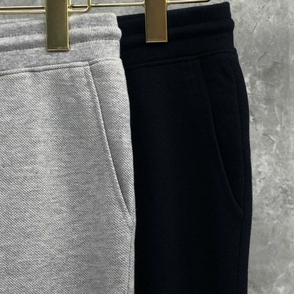 2025ss straight-leg cropped trousers