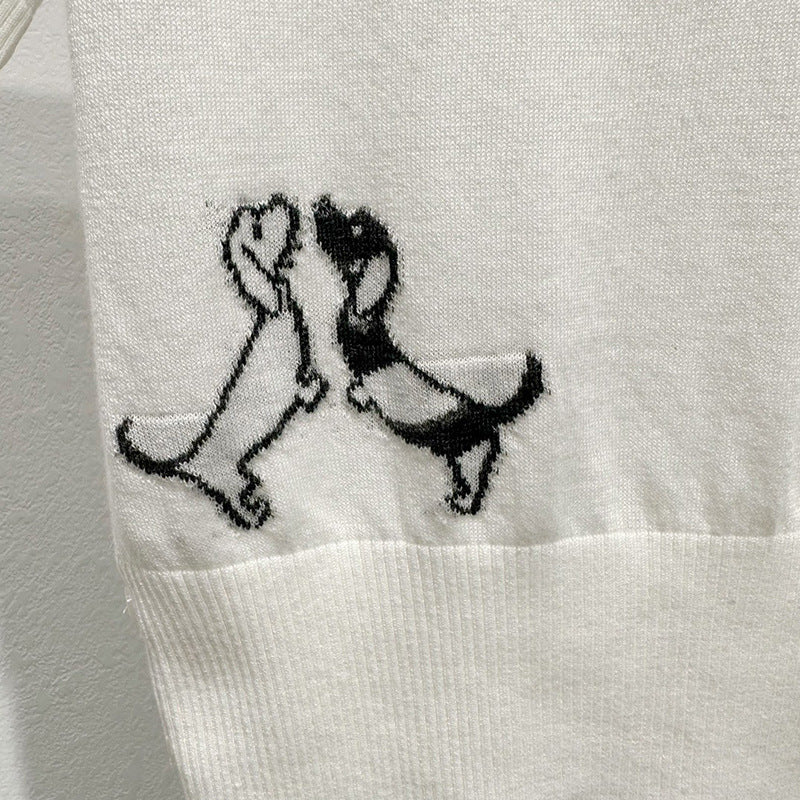 Four-pole POLO shirt