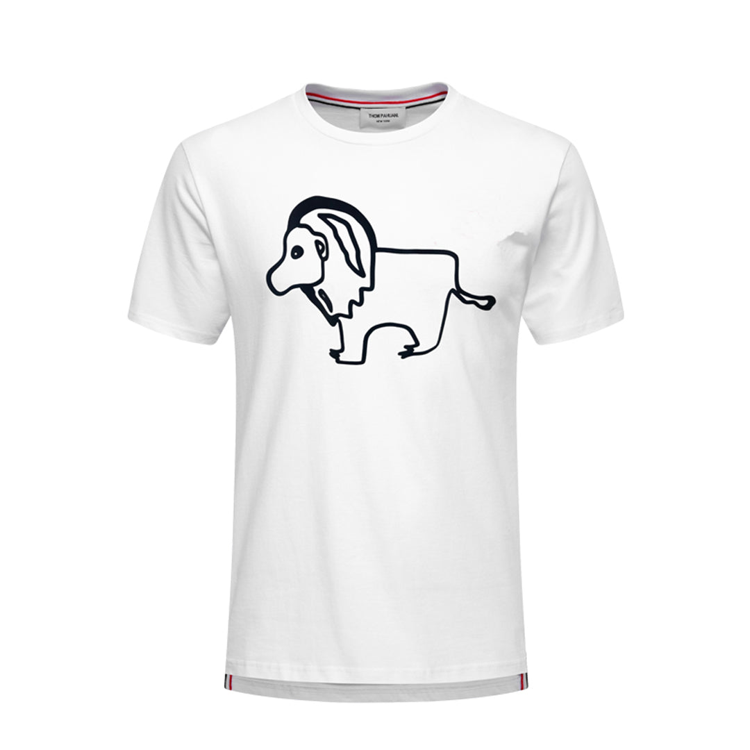 Lion print T-shirt