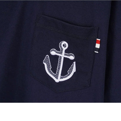 Anchor Embroidery  T-shirt