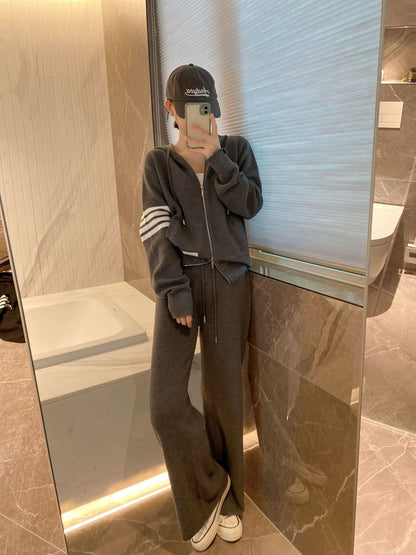2025 Hoodie + wide-leg pants set