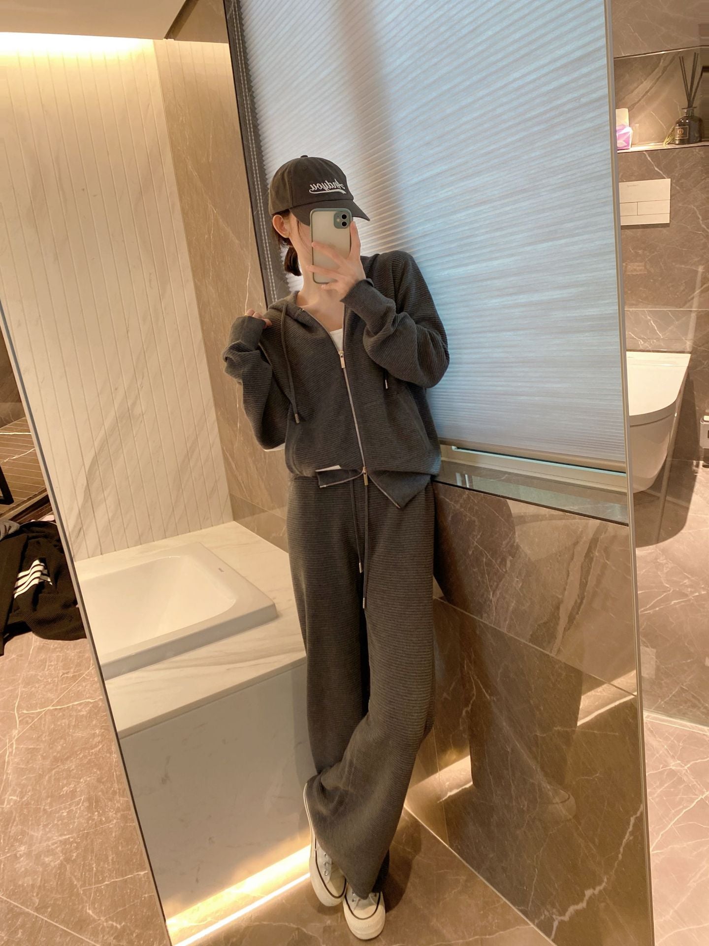 2025 Hoodie + wide-leg pants set