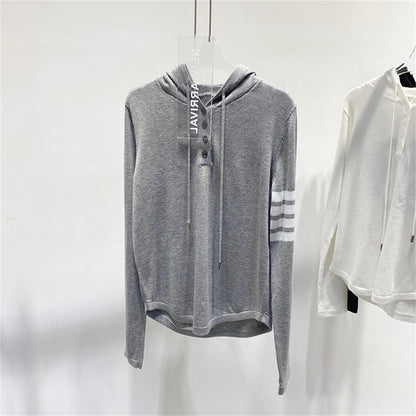 2025  Knitted Hoodie