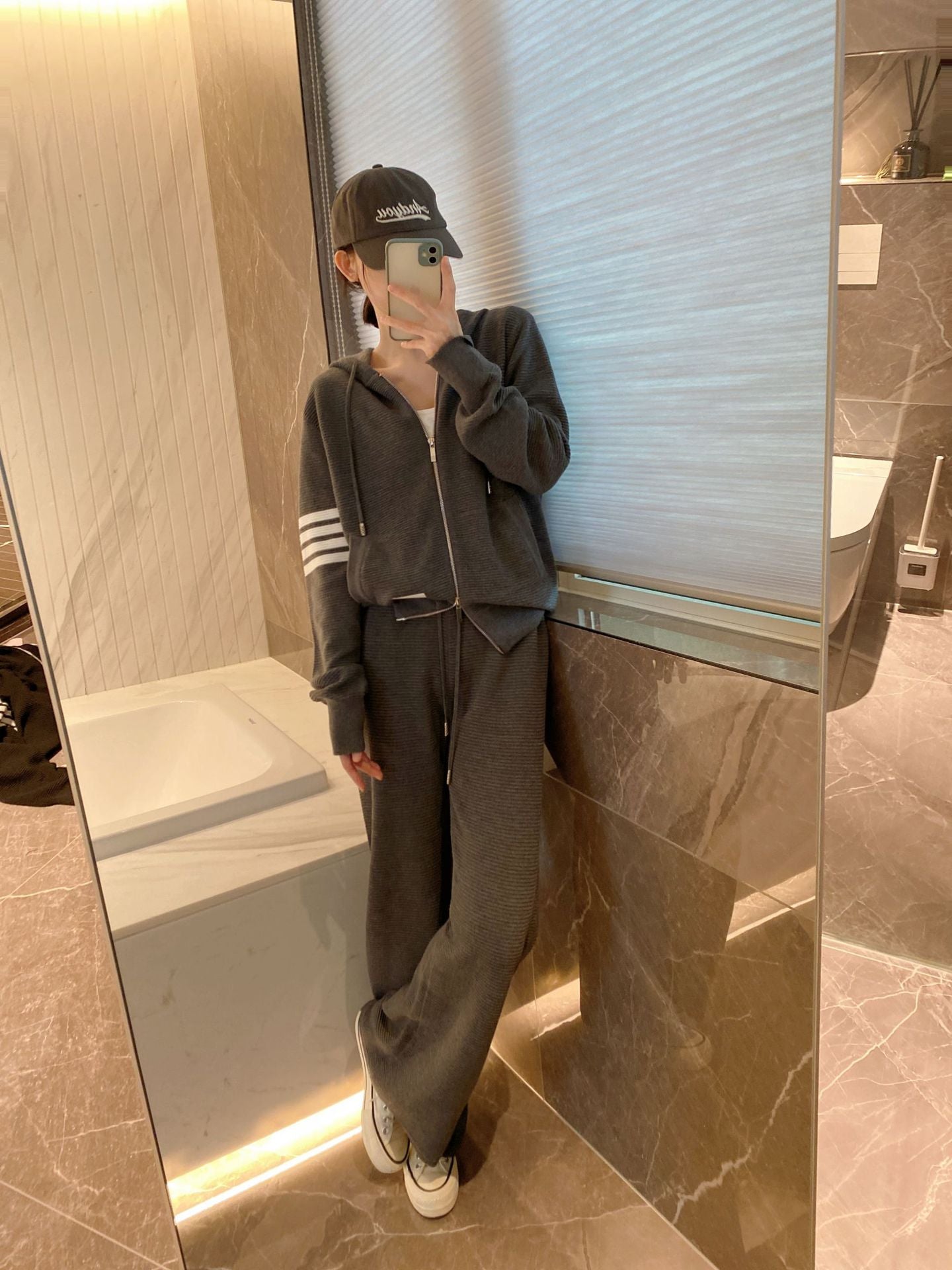 2025 Hoodie + wide-leg pants set