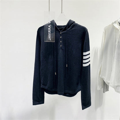 2025  Knitted Hoodie