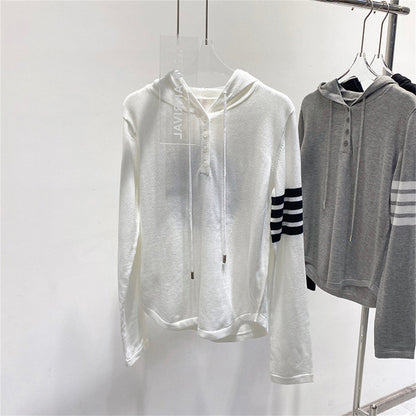 2025  Knitted Hoodie