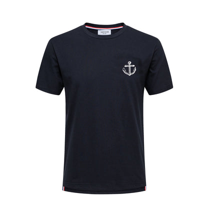 Anchor embroidery T-shirt