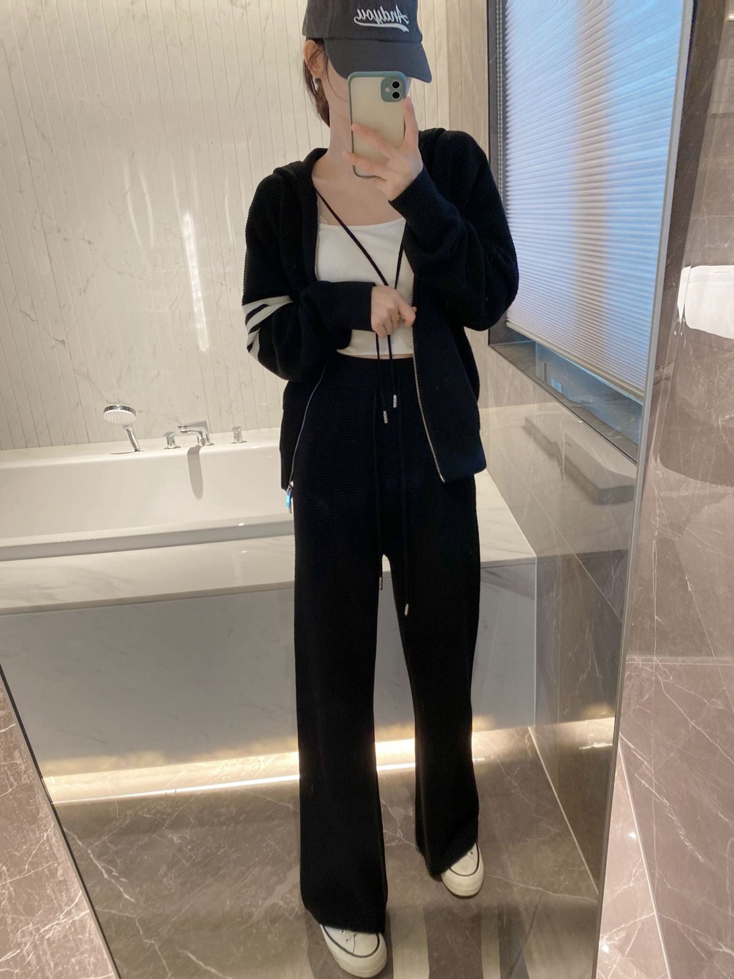 2025 Hoodie + wide-leg pants set
