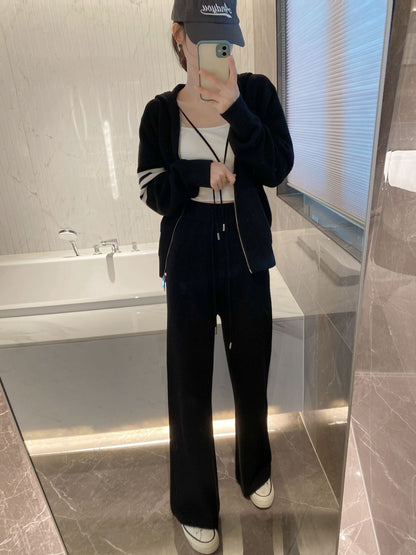 2025 Hoodie + wide-leg pants set