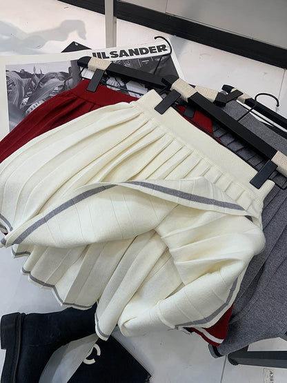 2025 Pleated skirt suit