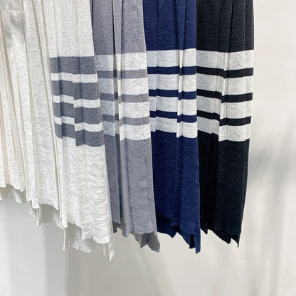 2025 Knitted pleated skirt