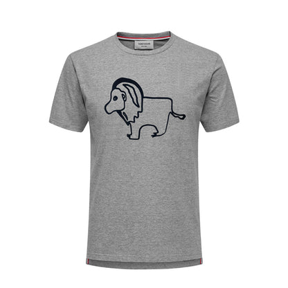 Lion print T-shirt