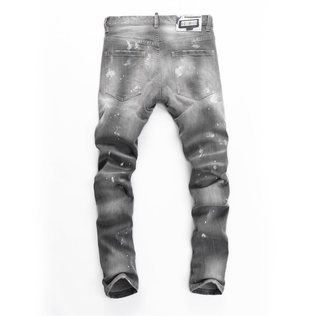 DSQ2 Jeans Paint Gray