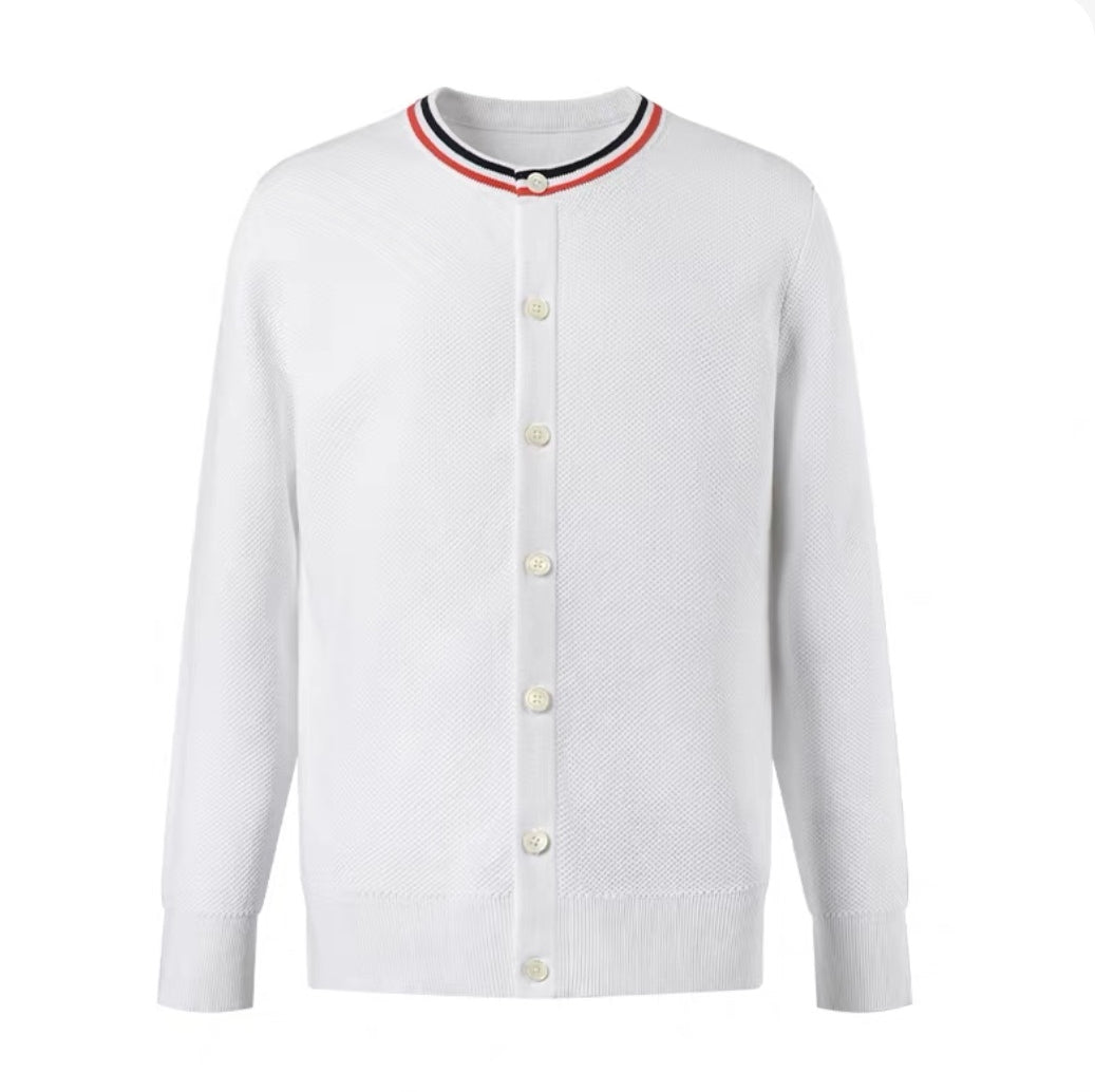 2025  Crew neck cardigan