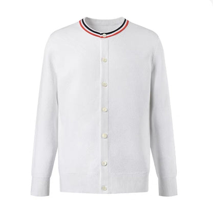 2025  Crew neck cardigan