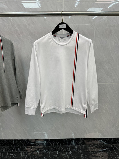 Long-sleeved cotton T-shirt