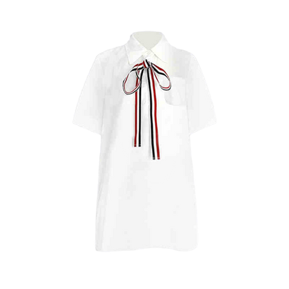 2025  Bow Shirt Dress