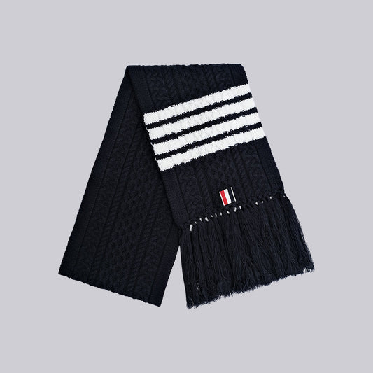 2025  Twisted scarf for men and women