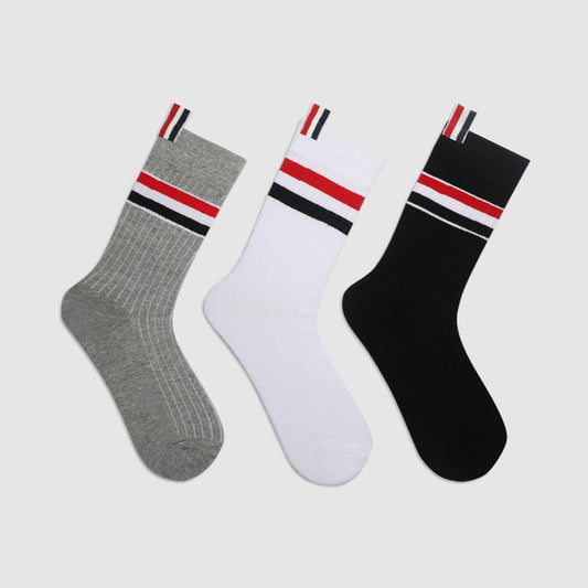 2025 Four stripe socks