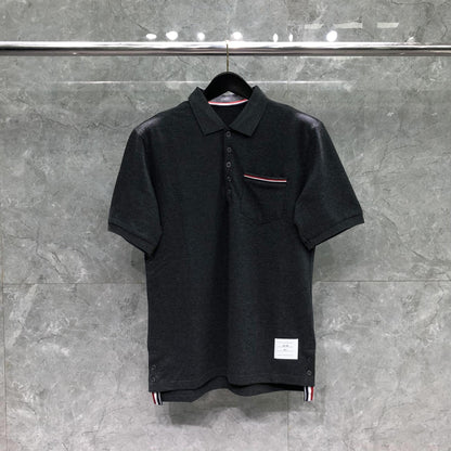 Pocket Stripes POLO Shirt