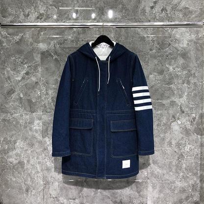 2025  Top-quality denim down jackets