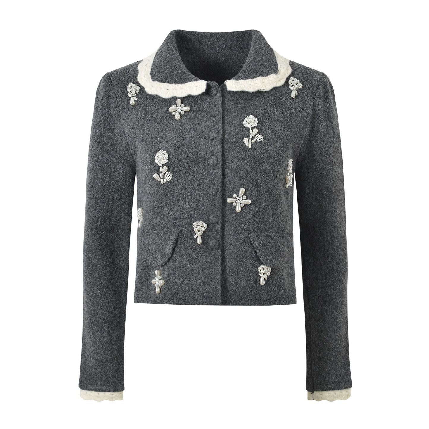 2025 Peter Pan collar suit dress