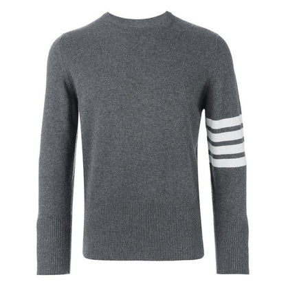 Round neck wool sweater