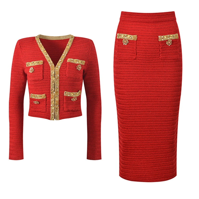 2025 Stylish skirt suit