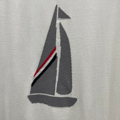 2025  Sailboat Knitted POLO Shirt